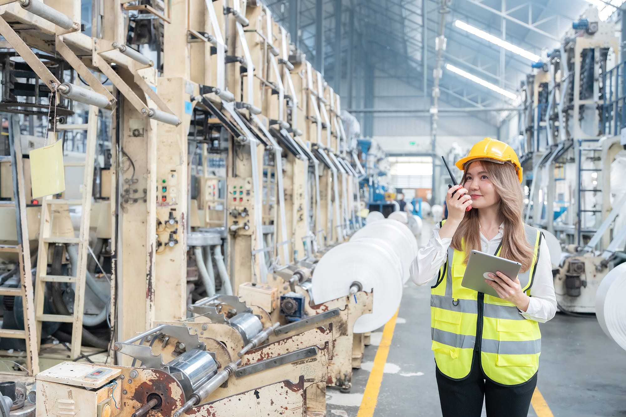 Asian female engineers play key roles in the development