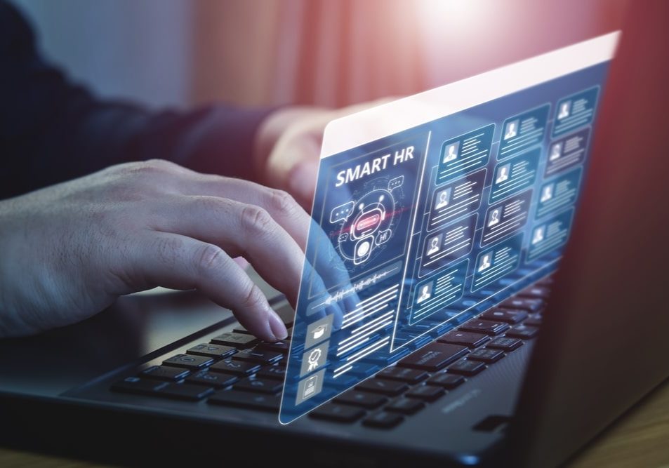 Smart AI technology system for human resource management.