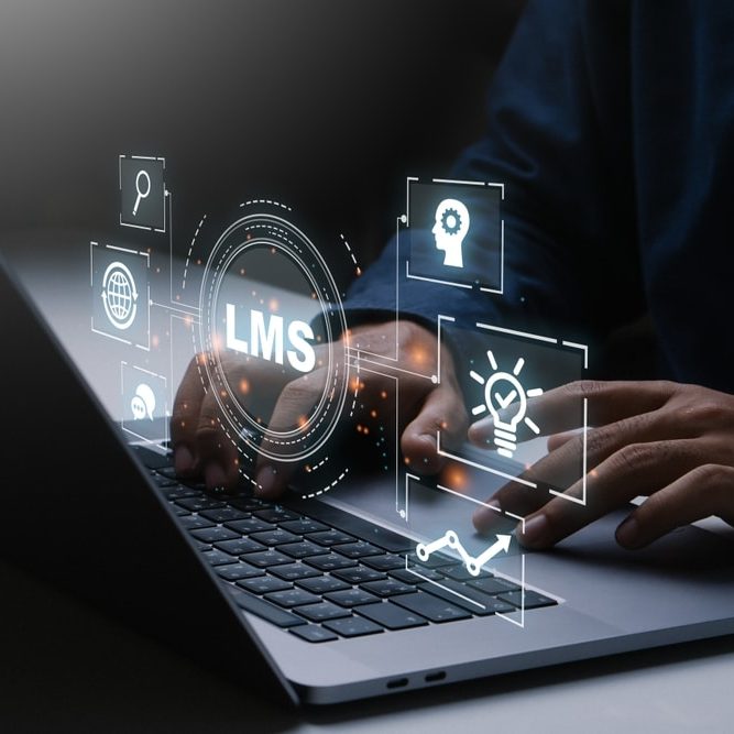 LMS - Learning Management System for lesson and online education